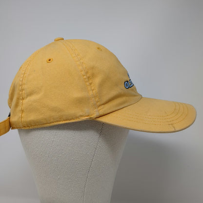 Old Navy Baseball Cap Yellow XL Embroidered Logo Slideback Cotton Adjustable Hat