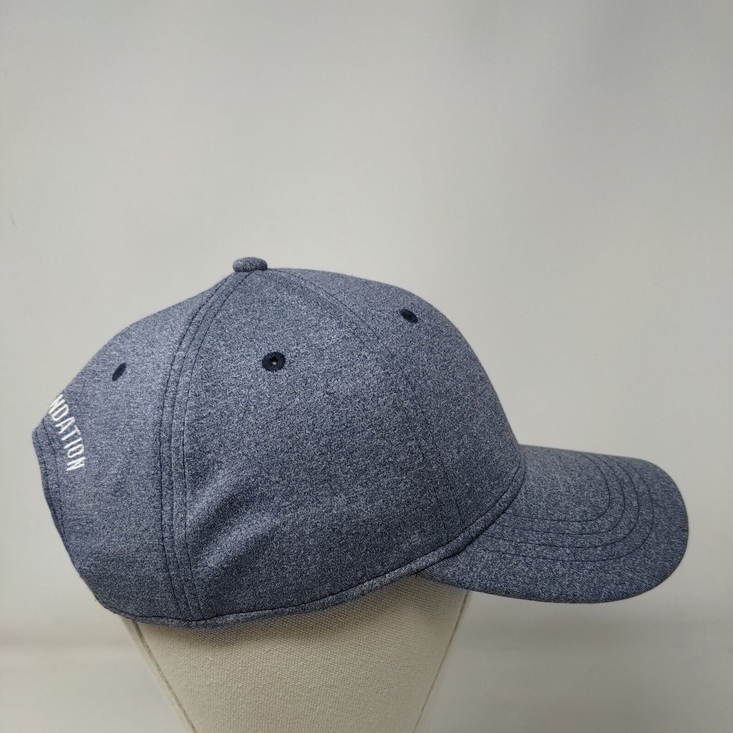 Mule Deer Foundation Snapback Hat Blue One Size Adjustable Embroidered 6 Panel