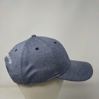 Mule Deer Foundation Snapback Hat Blue One Size Adjustable Embroidered 6 Panel