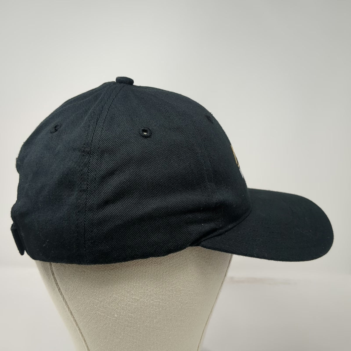 Richardson Baseball Cap Black One Size Midas Gold Mountain Adjustable Cotton Hat