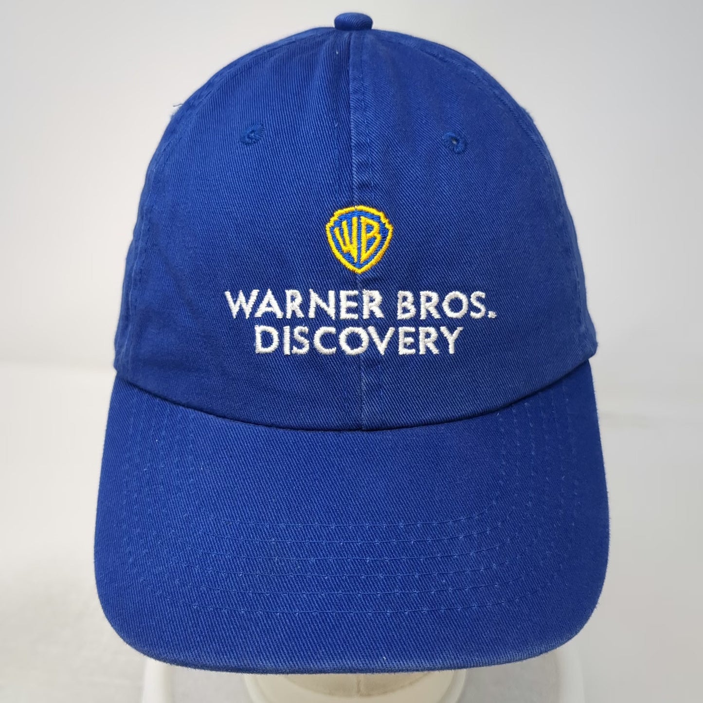 Apollo Baseball Cap Blue One Size Warner Bros Discovery Logo Embroidered Hat