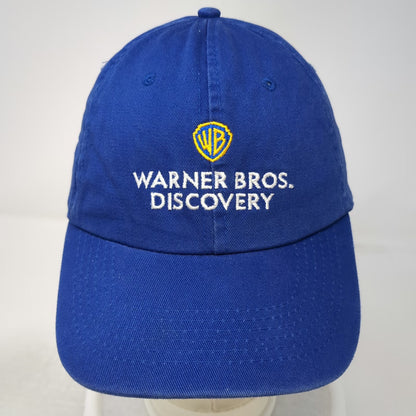 Apollo Baseball Cap Blue One Size Warner Bros Discovery Logo Embroidered Hat