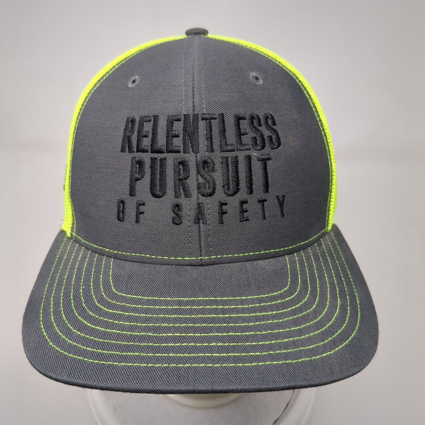 Relentless Pursuit Of Safety Trucker Hat Multi One Size Mesh Back