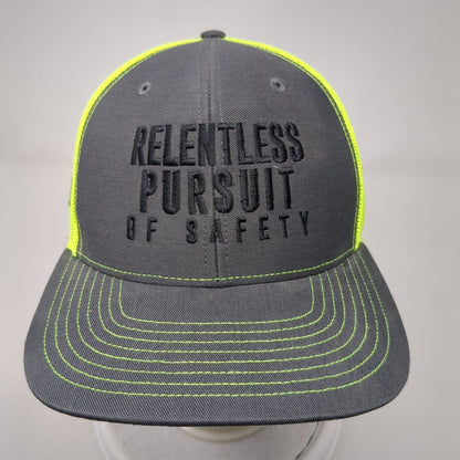 Relentless Pursuit Of Safety Trucker Hat Multi One Size Mesh Back