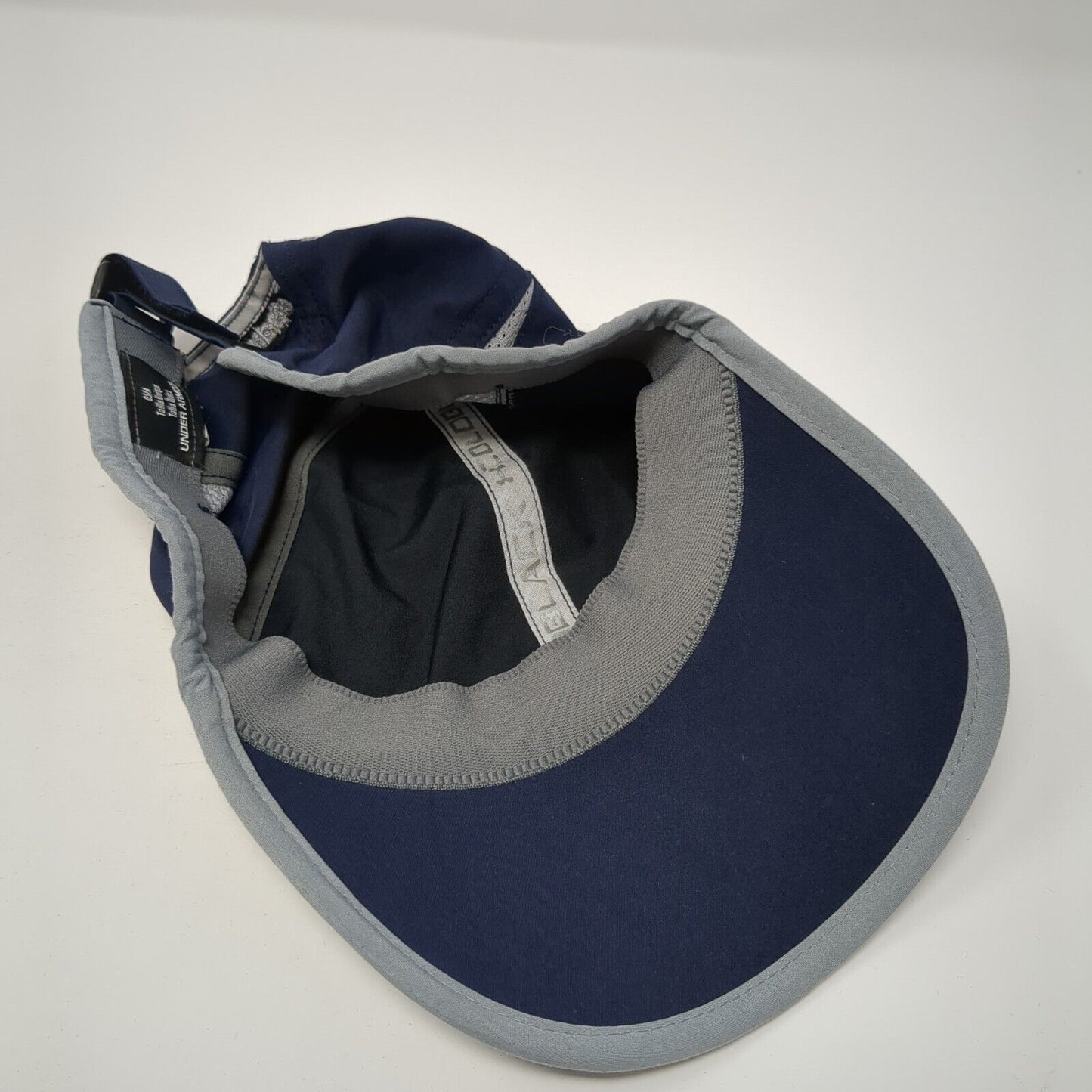 Under Armour Cold Black Strapback Hat Blue One Size Adjustable Outdoor