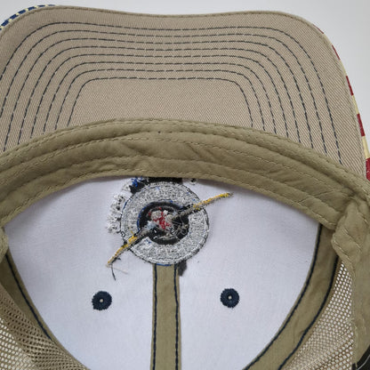 Outdoor Cap Baseball Cap Beige One Size Warhawk Air Museum Mesh Strapback Hat
