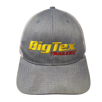 Big Tex Trailers Snapback Trucker Hat Gray One Size Mesh Back Richardson