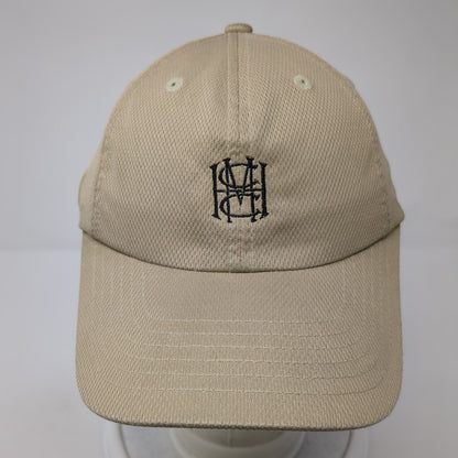 Imperial Strapback Hat Tan One Size Adjustable Embroidered 6 Panel