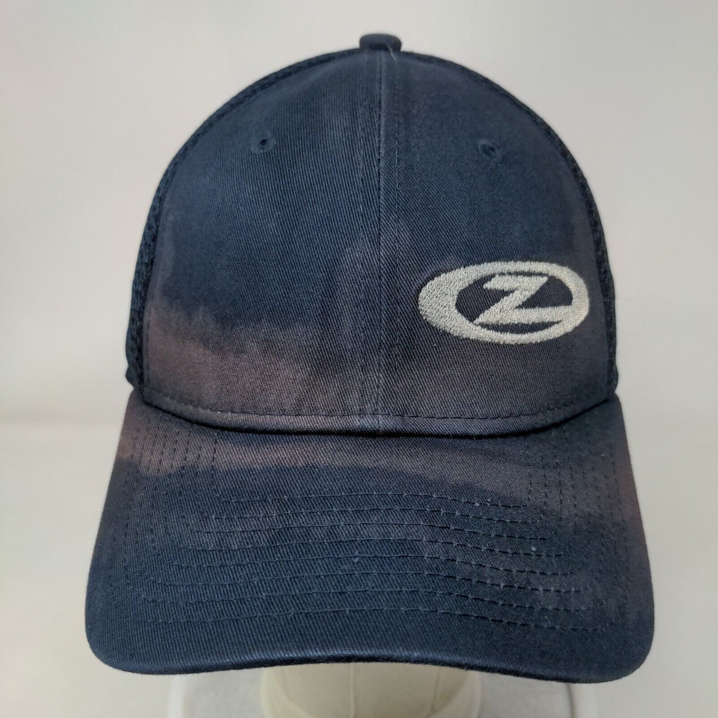 New Era Fitted Hat Blue S/M Breathable Mesh Embroidered 39Thirty Polyester