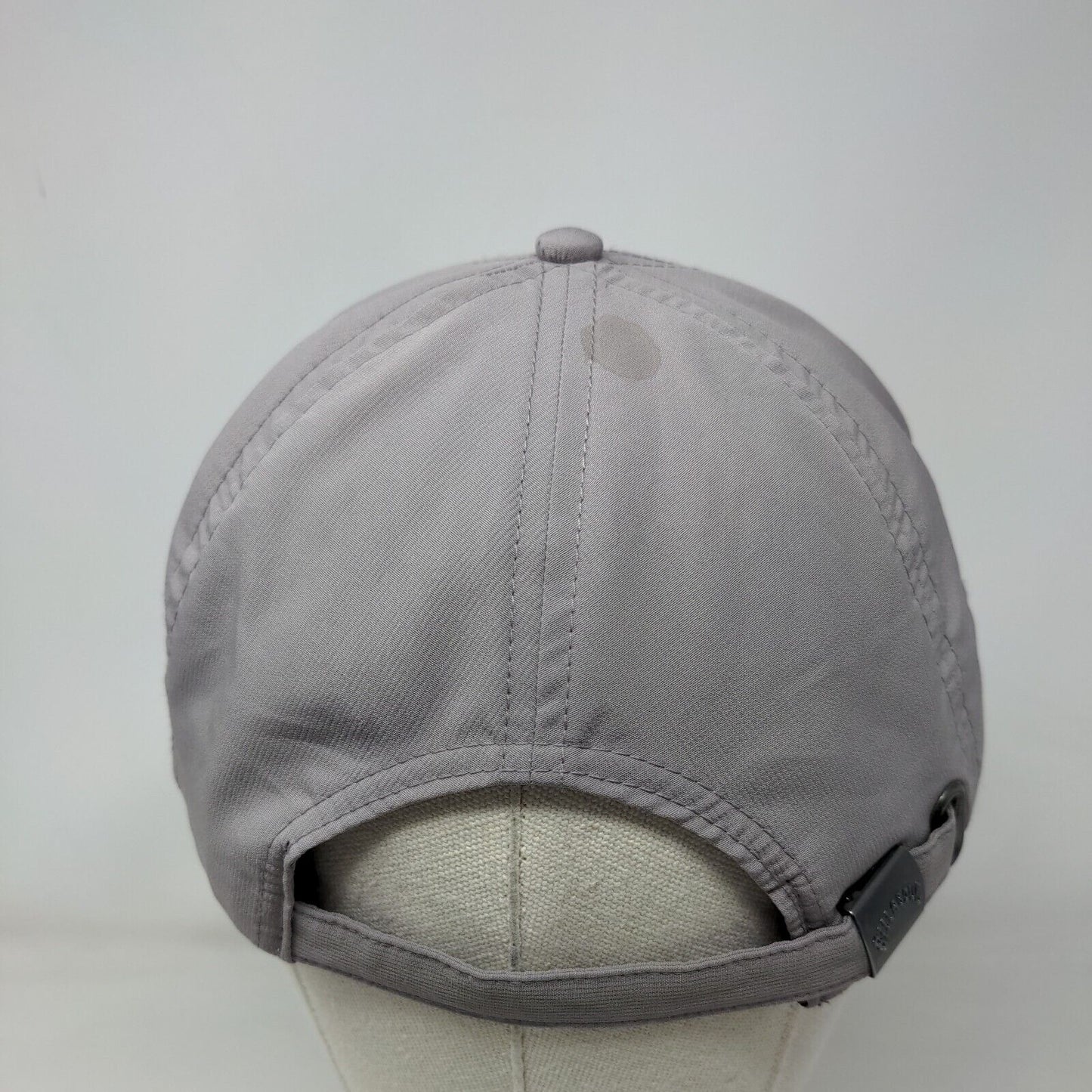 Billabong Patch Slideback Hat Gray One Size Adjustable Vent Holes