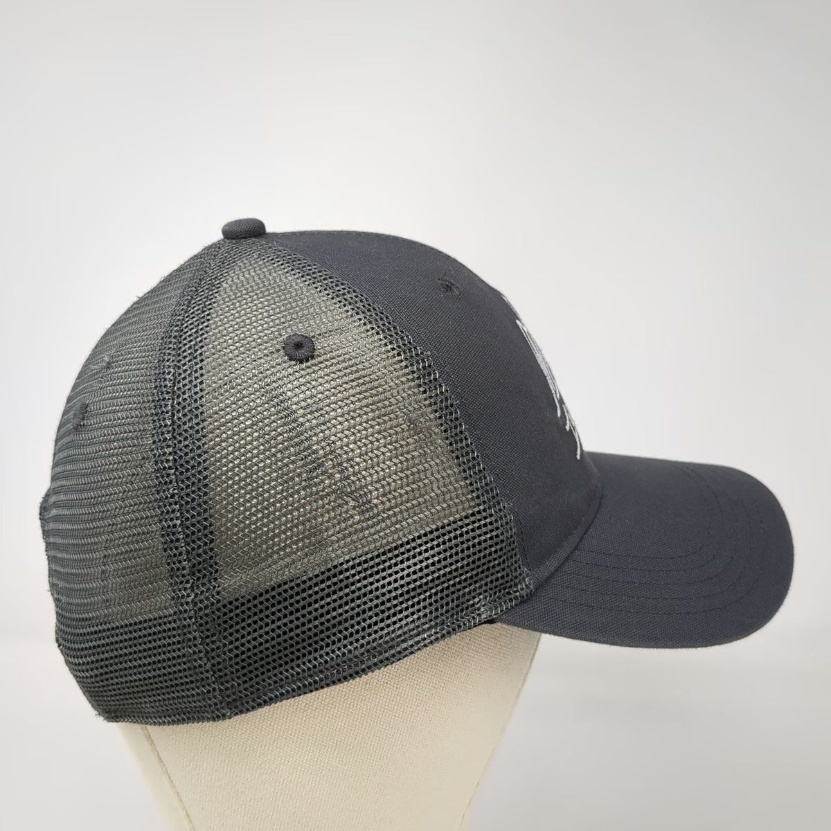 Carhartt Trucker Hat Gray One Size Idaho Holdings Mountain Mesh Work Snapback