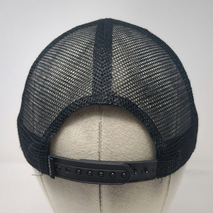 Vortex Trucker Hat Black Camo One Size Mesh Snapback Embroidered Logo Outdoor