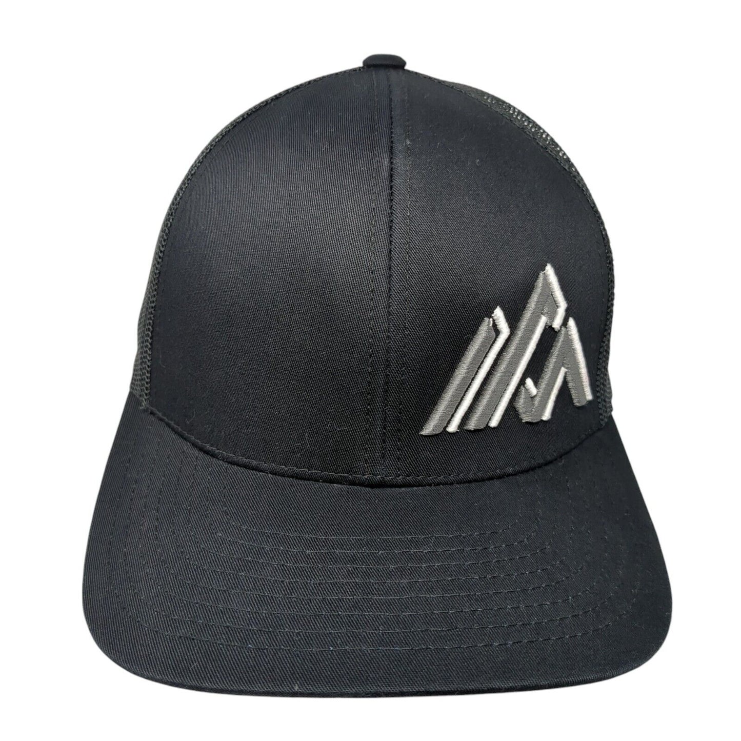 Sawtooth Sports Snapback Trucker Hat Black One Size Pacific Headwear