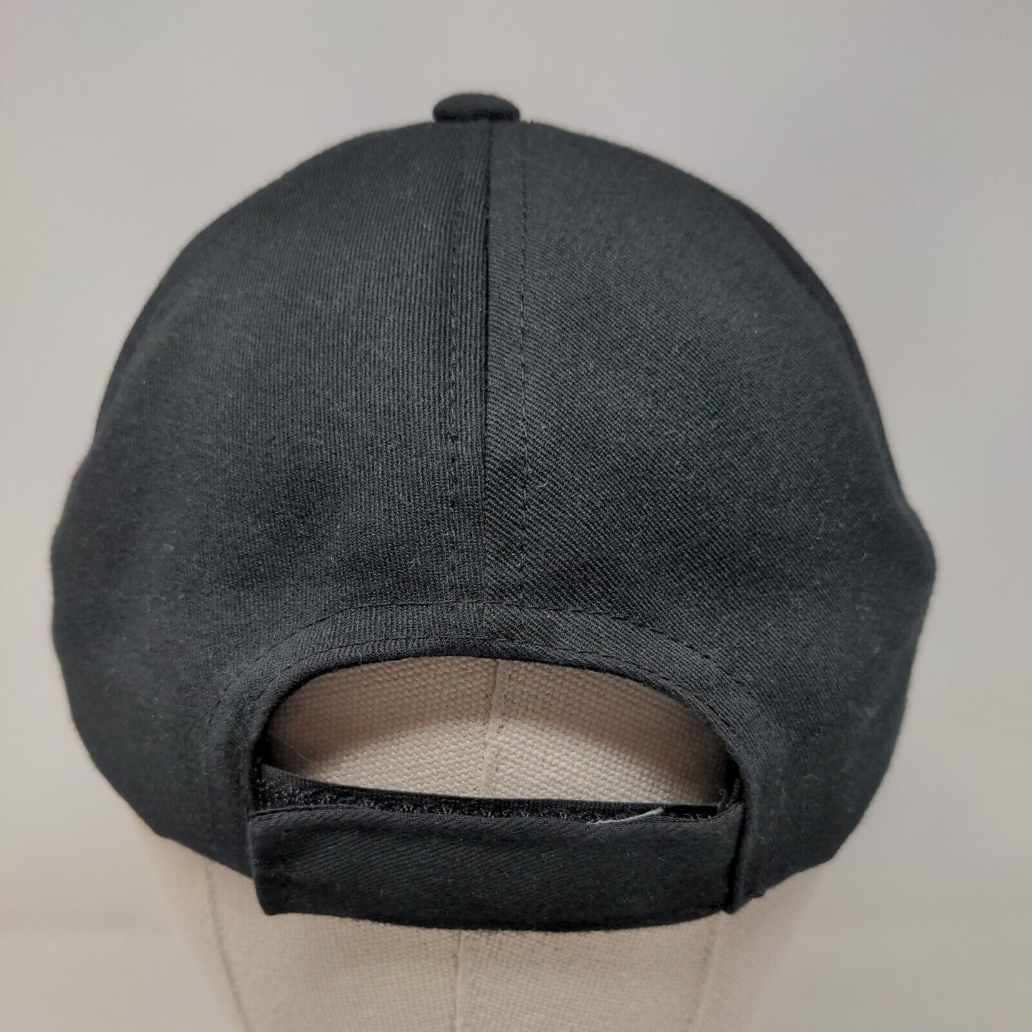 TMT By Team Builders Strapback Hat Black One Size Adjustable Embroidered 6 Panel
