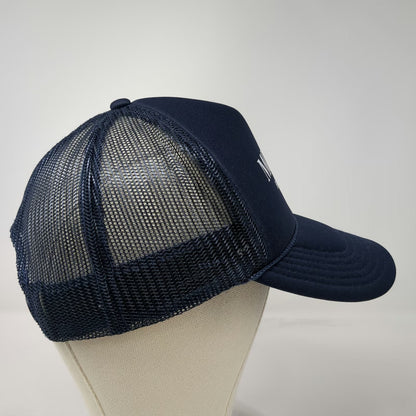 Otto Trucker Hat Blue One Size Montauk Brewing Co Mesh Rope Snapback Beer NY