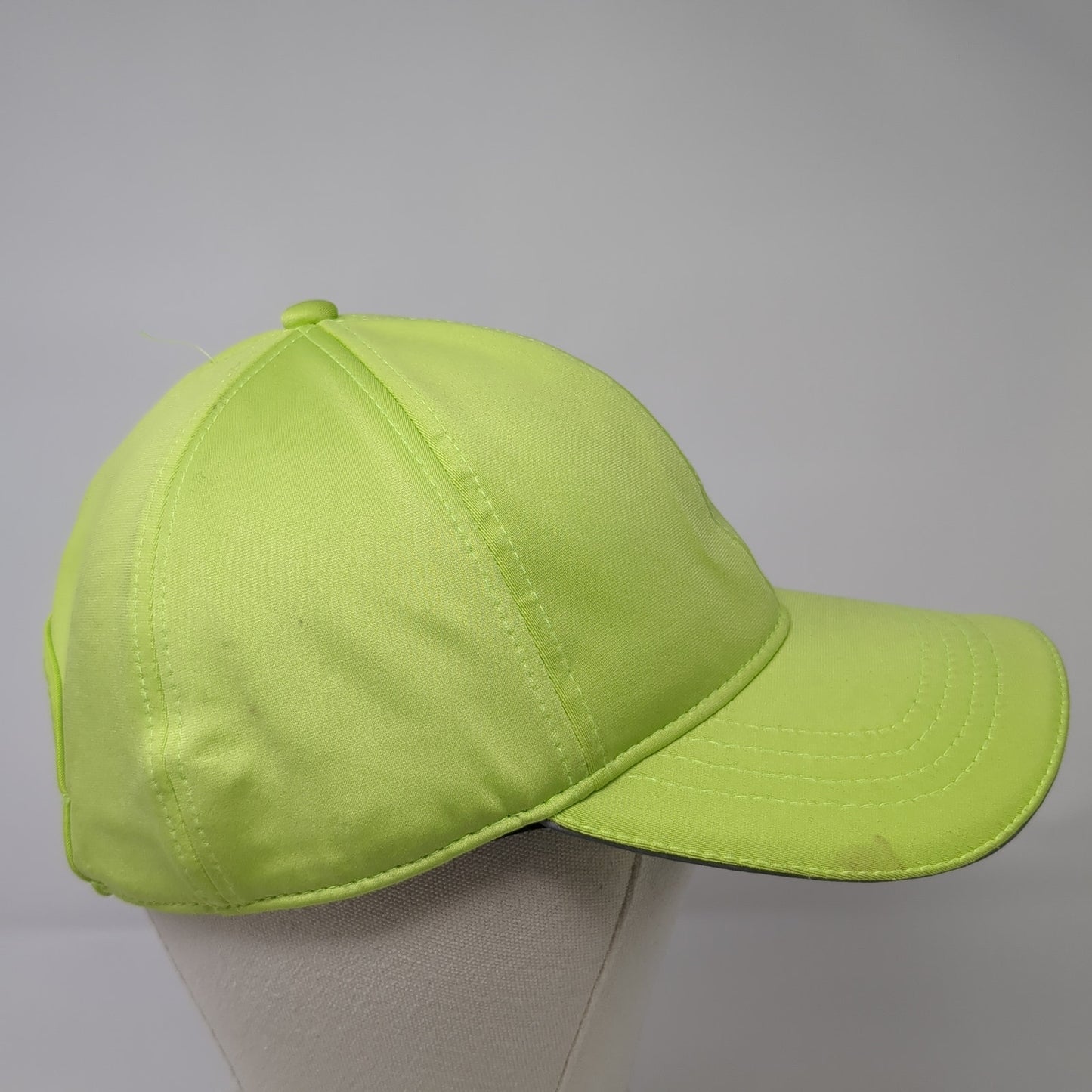 Unbranded Strapback Hat Green One Size Adjustable Solid Blank Outdoor