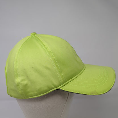 Unbranded Strapback Hat Green One Size Adjustable Solid Blank Outdoor