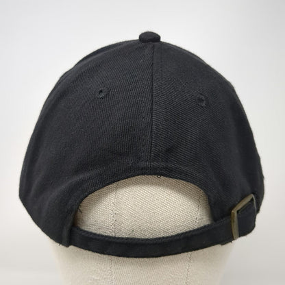 Fred Meyer Logo Black Baseball Cap One Size Slideback Strap Hat Retail Promo