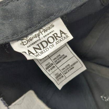 Disney Parks Pandora World of Avatar Black Baseball Cap One Size Slideback Hat