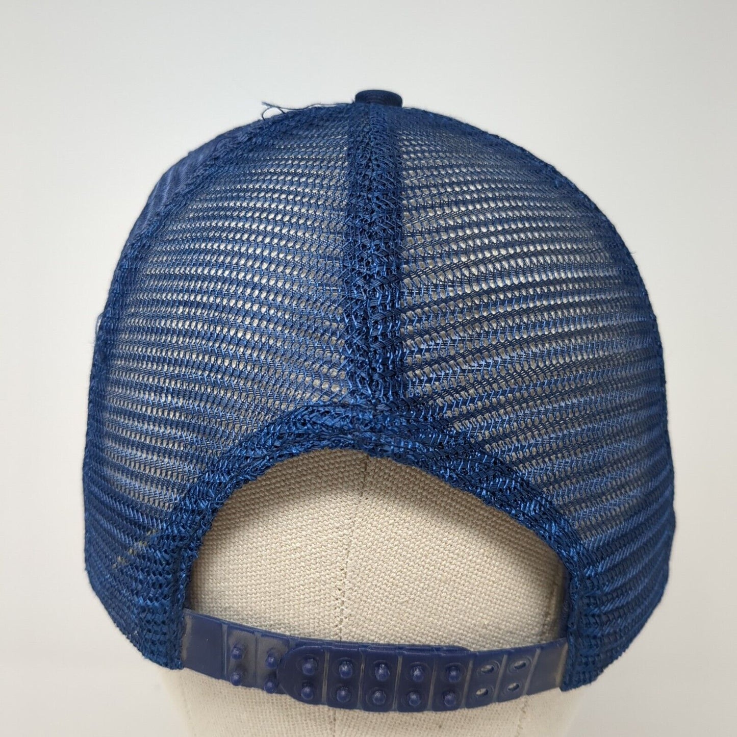 Specialty & Custom Dealer Snapback Trucker Hat Blue One Size Mesh Back
