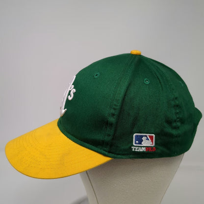 Oakland Athletics MLB OC Sports Baseball Cap Green Yellow White OSFM Strapback