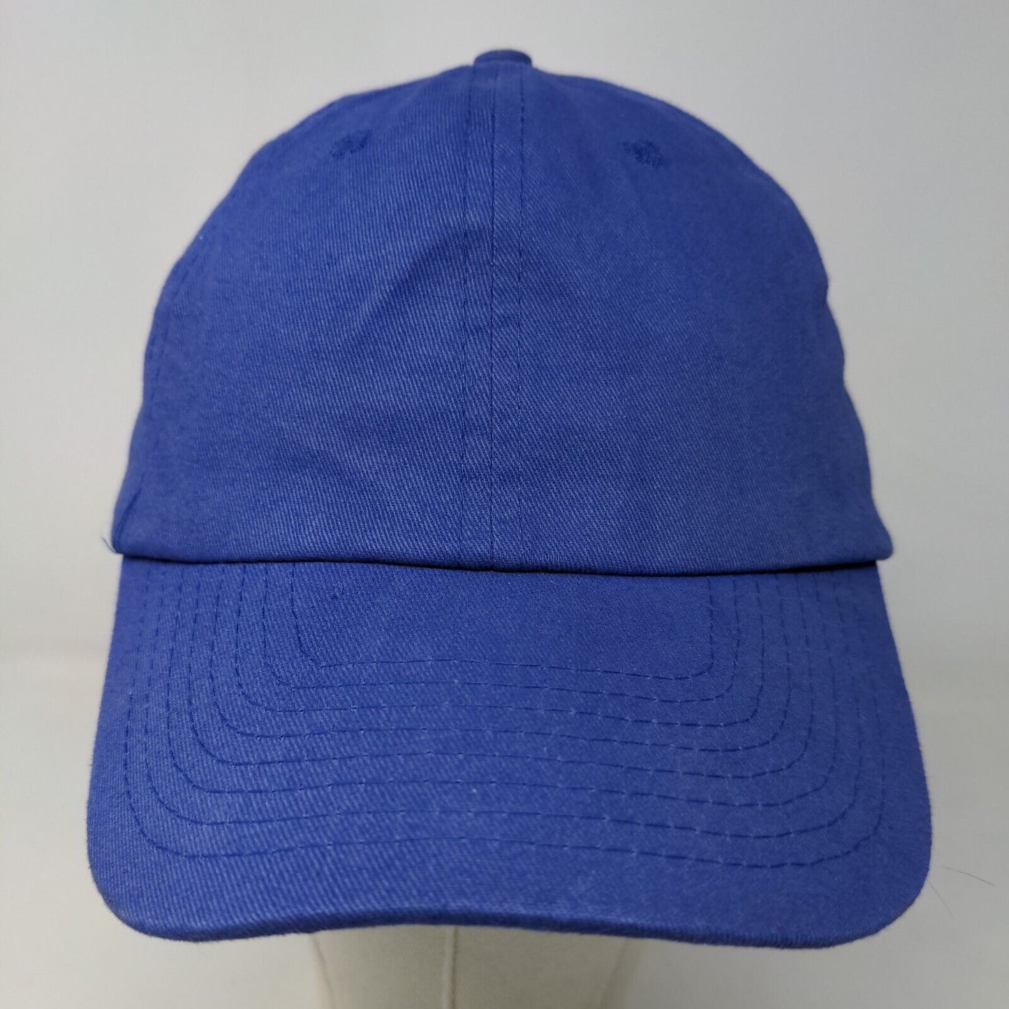 Hit Wear Men's Slideback Hat Blue Size OSFA Blank 100% Cotton