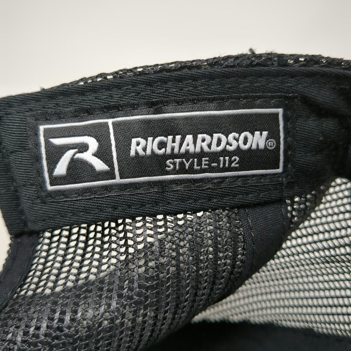 Richardson Trucker Hat Black One Size Duarte Trucking DT Logo Mesh Snapback