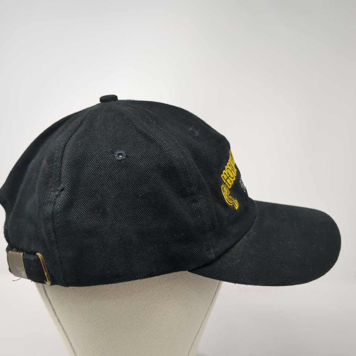 Falcon Baseball Cap Black One Size Slideback Howes Lubricator Products Hat