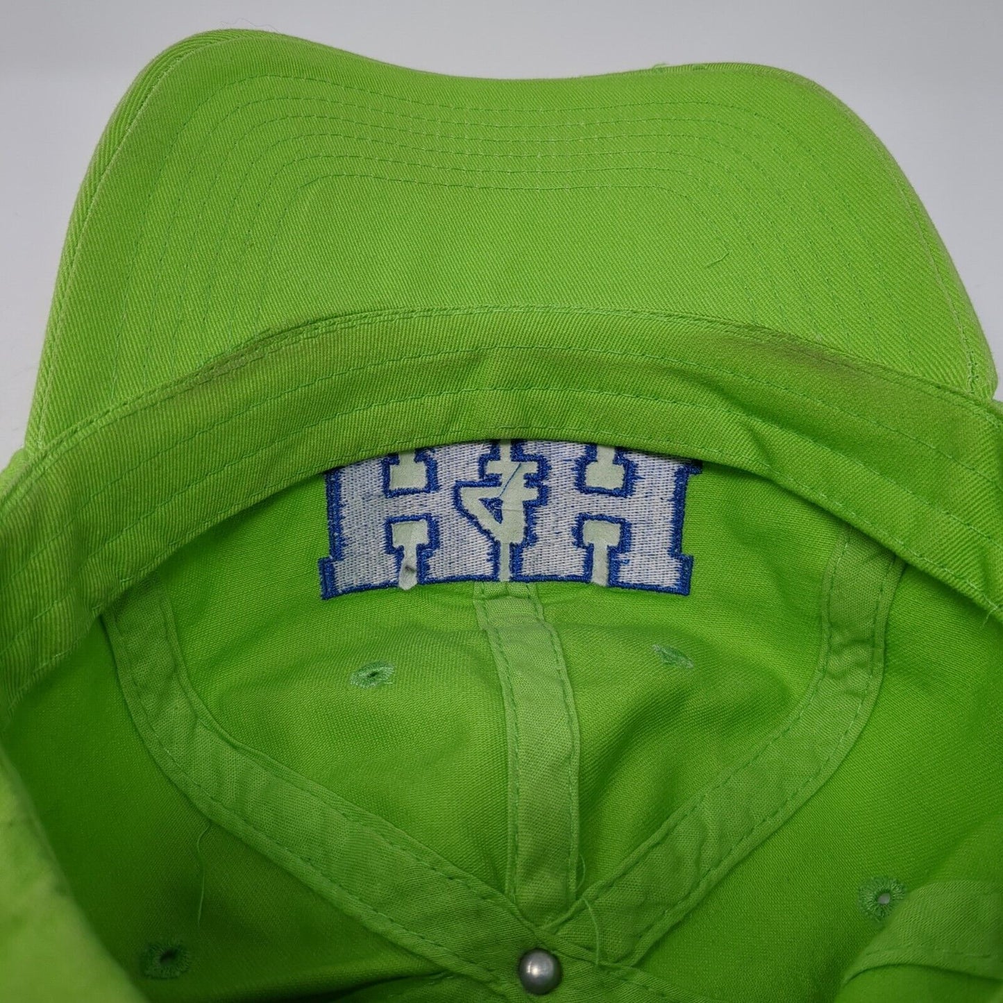 H4H Heroes For Hospice Slideback Hat Green OS Adjustable Embroidered Cotton