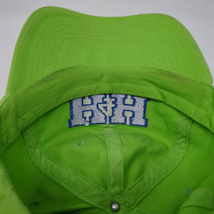 H4H Heroes For Hospice Slideback Hat Green OS Adjustable Embroidered Cotton