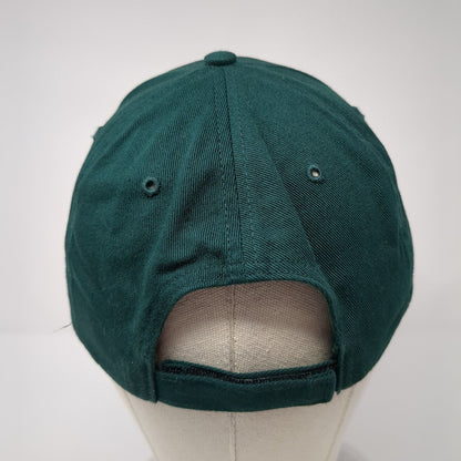 Owner Patch Strapback Hat Green One Size Solid Adjustable Richardson