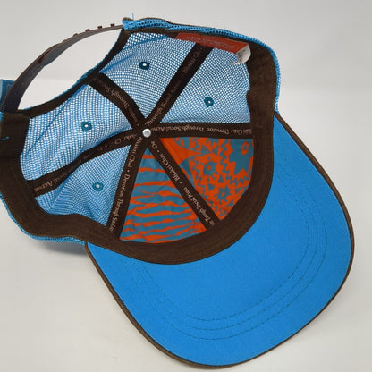Bhakti Chai Snapback Trucker Hat Multicolor OS Adjustable Mesh Back 6 Panel
