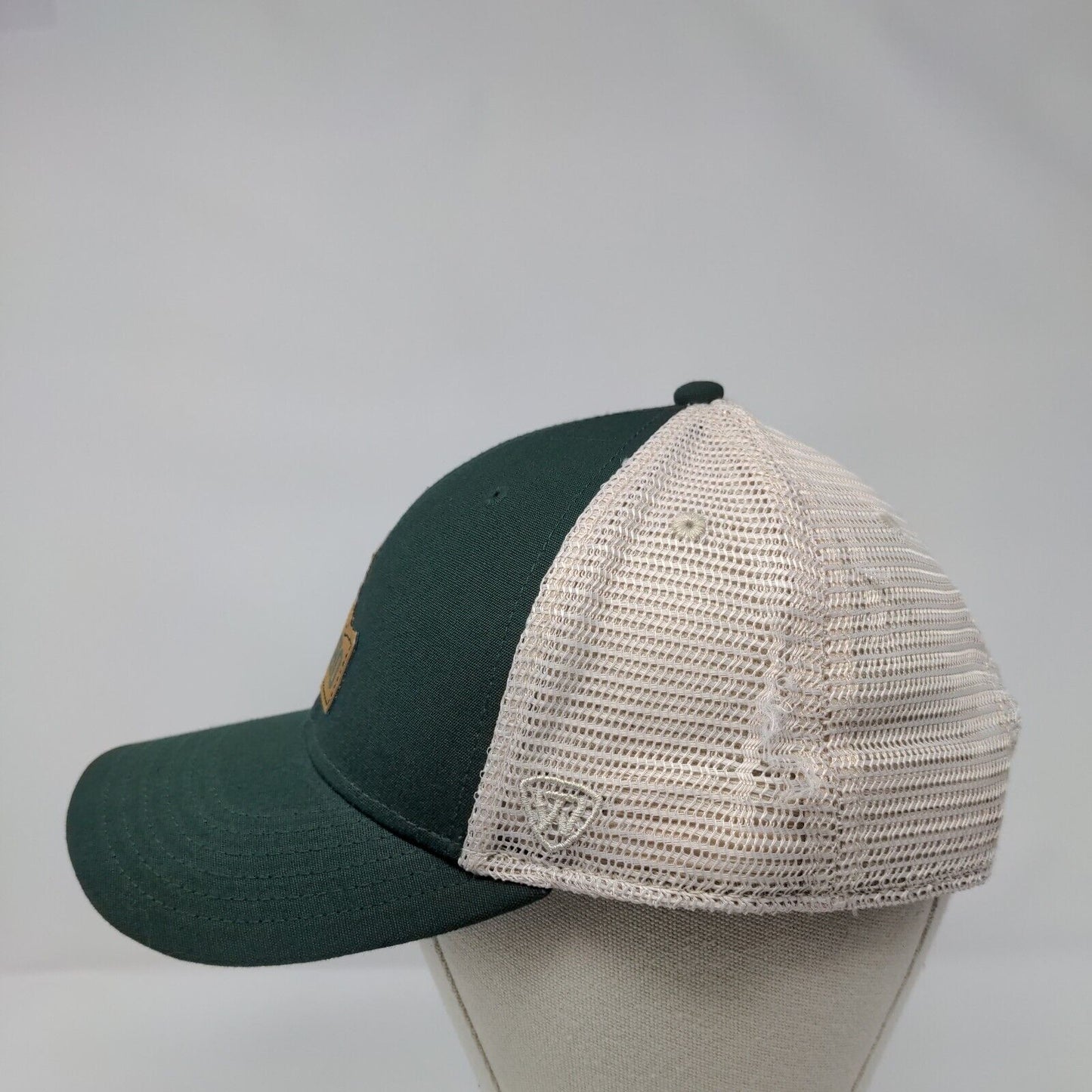 Idaho Moscow Snapback Trucker Hat Green OSFA Adjustable Mesh Top of The World