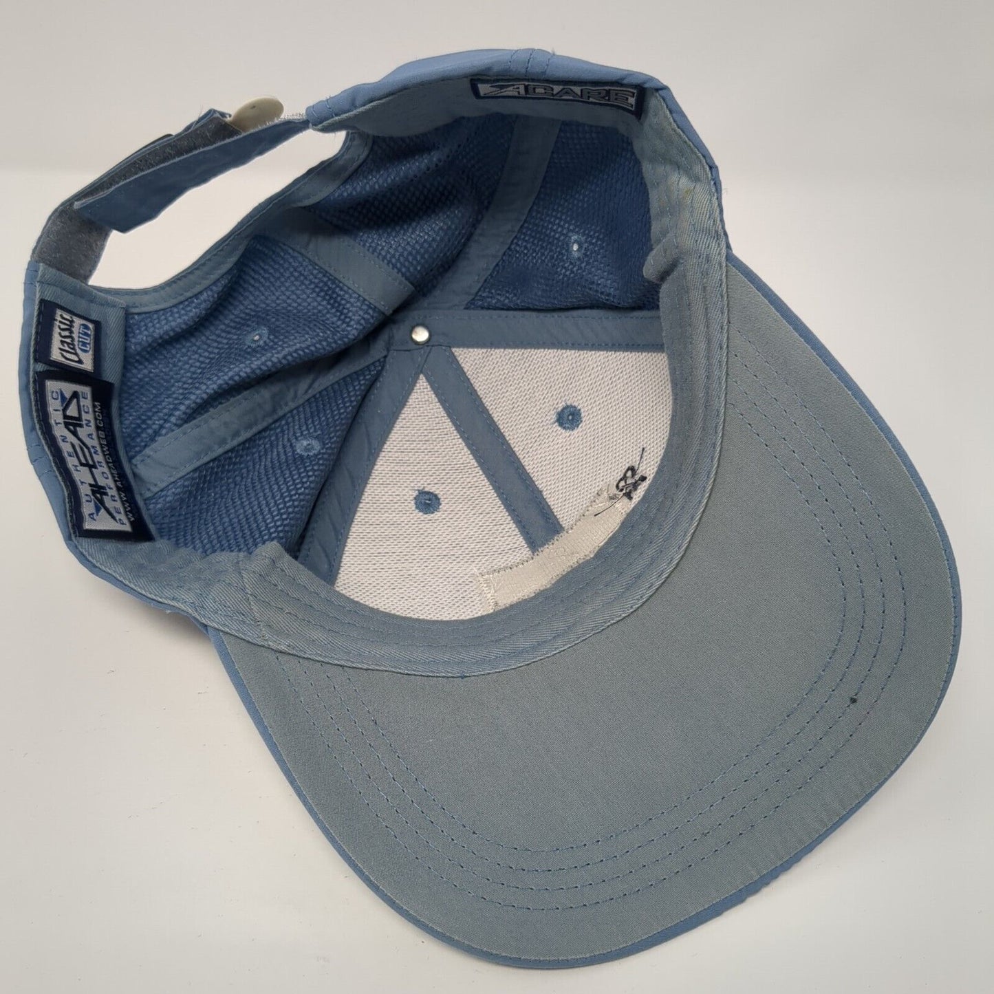 Tour Eighteen Golf Club Boston Texas Strapback Hat Blue OS Classic Cut Ahead