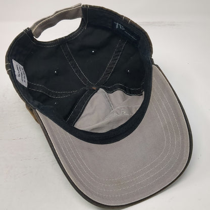 H3 Sportgear 5 Panel Brown One Size Chevrolet Logo Patch Stitched Strapback Hat