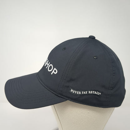 Jomashop Snapback Hat Black One Size Adjustable Embroidered 6 Panel