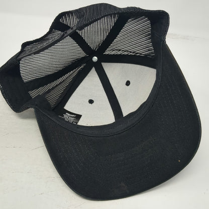 Milwaukee Trucker Hat Black One Size Mesh Back Snapback Gridiron Patch Workwear