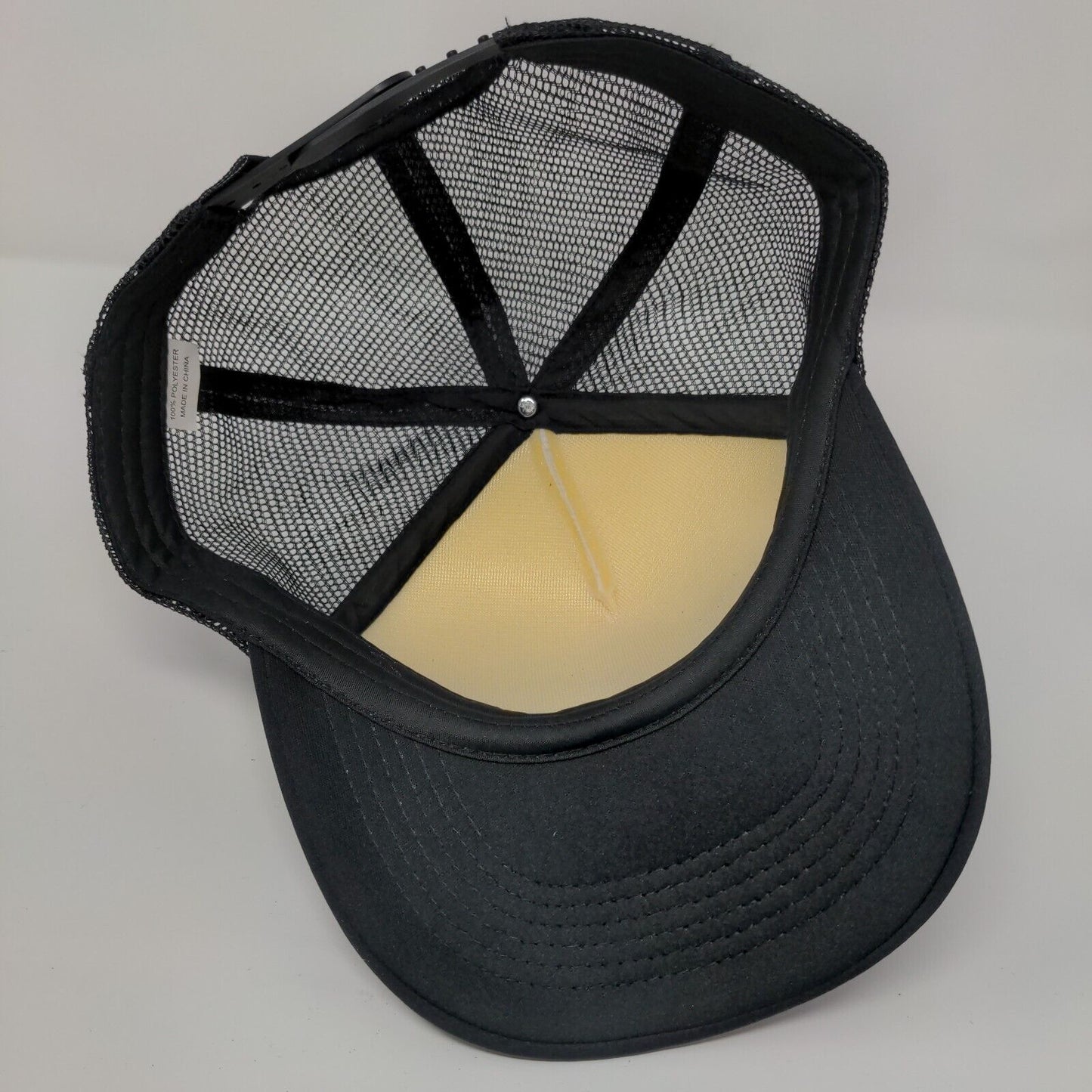 REI Co-op Mountain Climber Snapback Trucker Hat Black OSFA Mesh Back