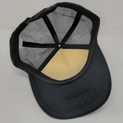 REI Co-op Mountain Climber Snapback Trucker Hat Black OSFA Mesh Back