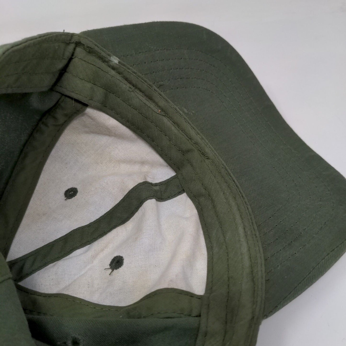 Unbranded Strapback Hat Green Sea Turtle OSFM Adjustable Solid Blank