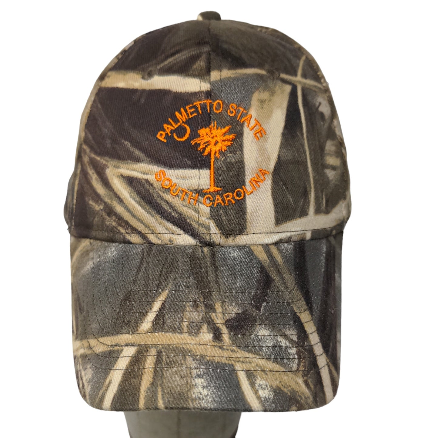 Realtree Men's Strapback Camo Hat Palmetto State South Carolina Embroidered