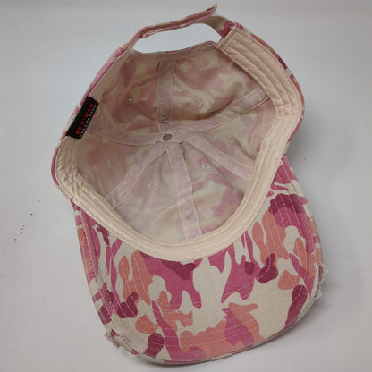 Buckle Up Tough Girl Strapback Hat Camouflage OSFM Adjustable Otto
