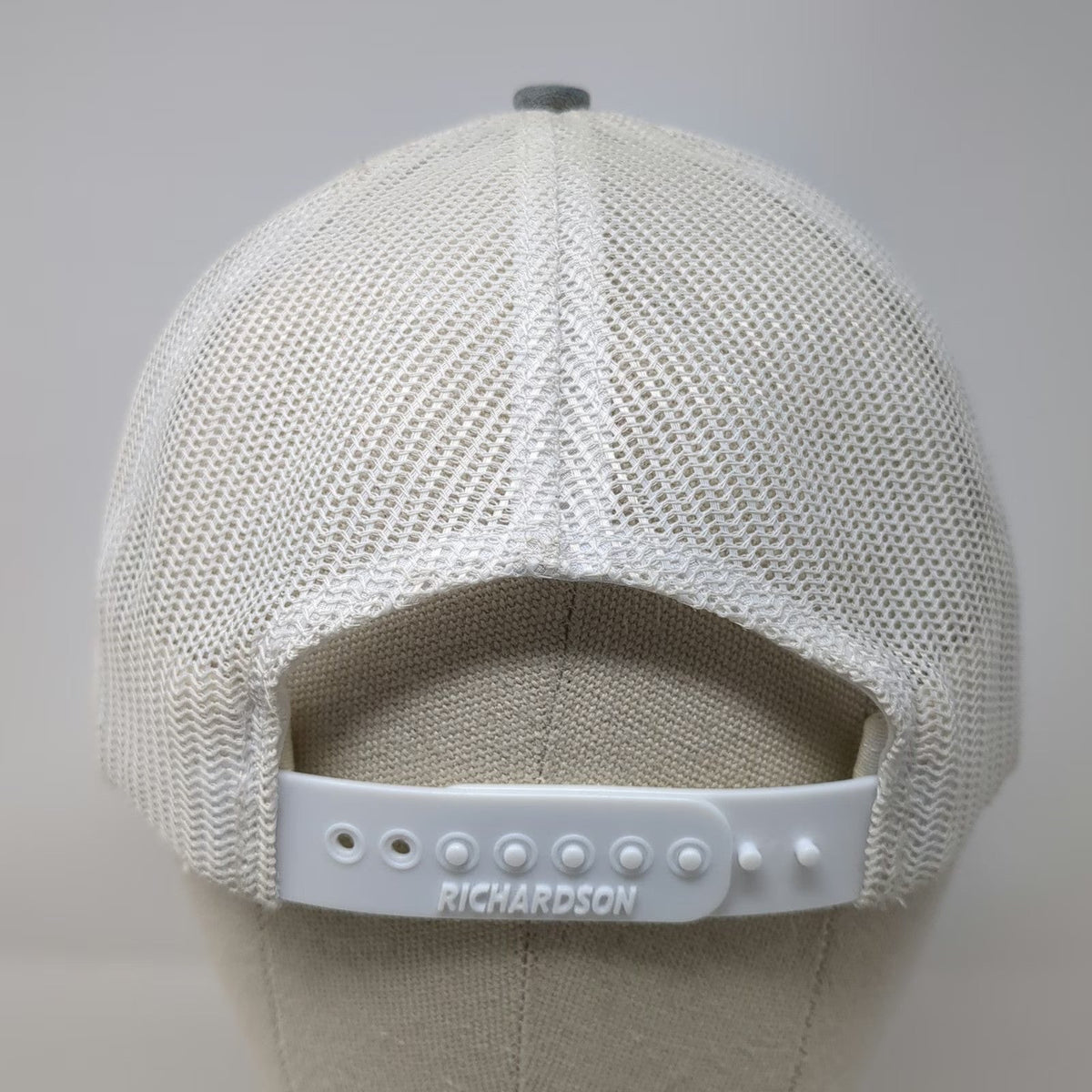 Richardson Trucker Hat Blue One Size Fishing Mountains Mesh Snapback Outdoor