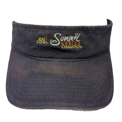 Vitronic Visor Blue One Size 2021 COOL Summer Series Champion Strapback Hat