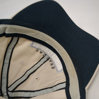 Oakland Raiders NFL Cap Beige One Size Cotton Slideback Curved Brim Logo Hat