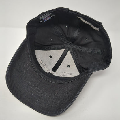 TacSol Tactical Solutions Strapback Hat Black One Size Adjustable Shasta Wear