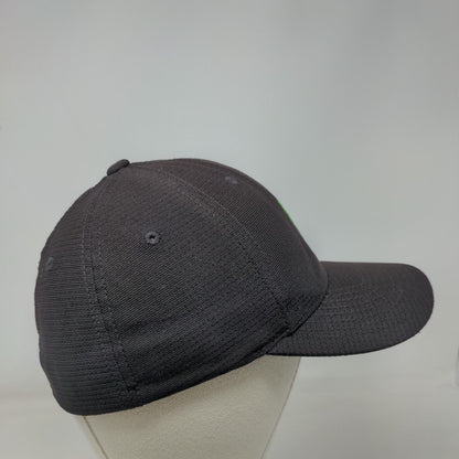 Ecoshield Fitted Hat Black One Size Flexfit Vented Holes 6 Panel Yupoong