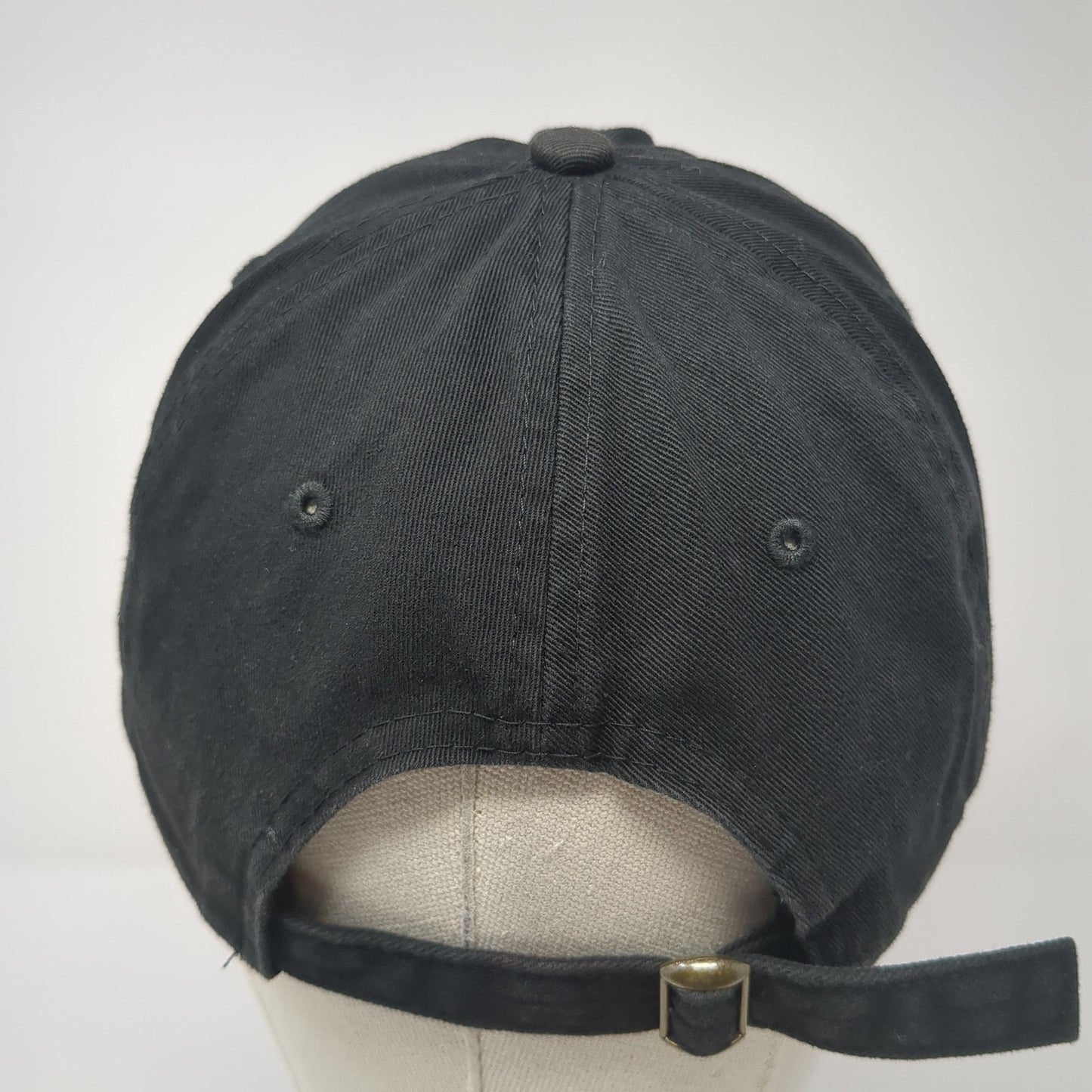 Crumbl Slideback Hat Black One Size Adjustable Solid 6 Panel Outdoor