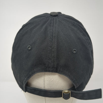 Crumbl Slideback Hat Black One Size Adjustable Solid 6 Panel Outdoor