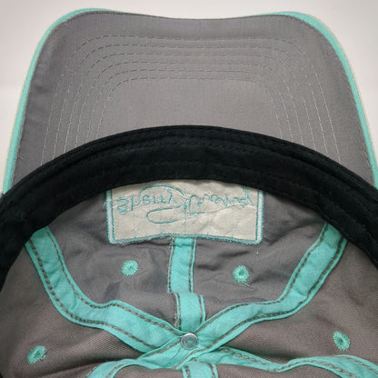 Baseball Cap Gray One Size SherryStrong Awareness Ribbon Strapback Cotton Hat